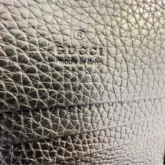 Gucci Animalier Compact Bifold Wallet in Grained Calfskin Leather Authentic - Picture 6 of 9